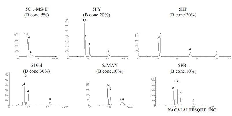 nucleobase chromatogram
